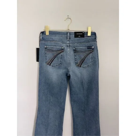7 FOR ALL MANKIND Dojo Tailorless Jeans Size 29 NWT Jeans